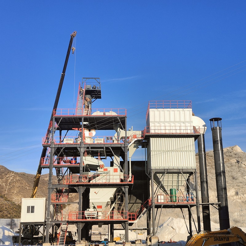 干法制砂樓，不受水源環(huán)境限制，一年四季都可生產(chǎn)